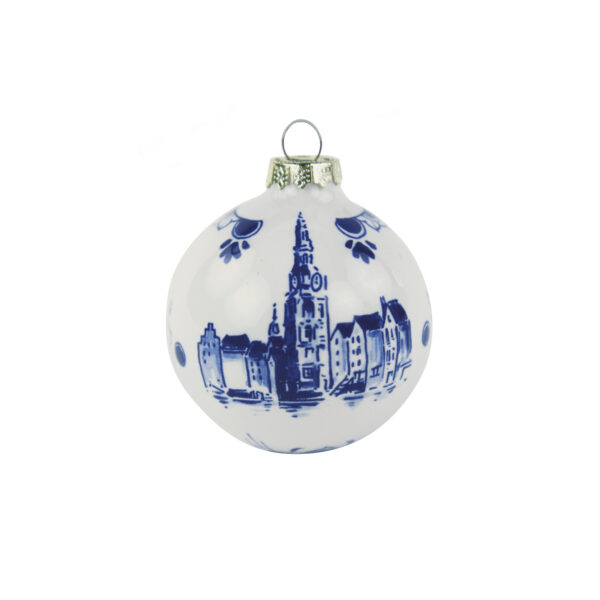 royal delft Kerstbal Amsterdam