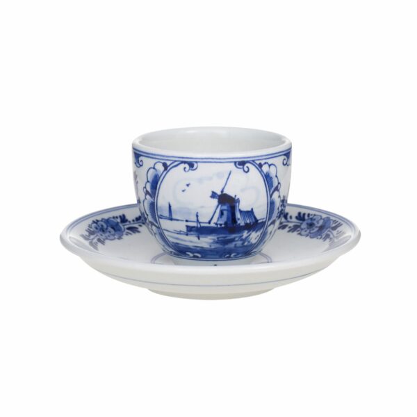 royal delft Kop & schotel molen