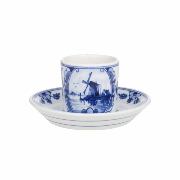 royal delft Kop & schotel molen