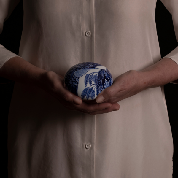 Royal Delft Memento Blue Pebble Tempo Doeloe