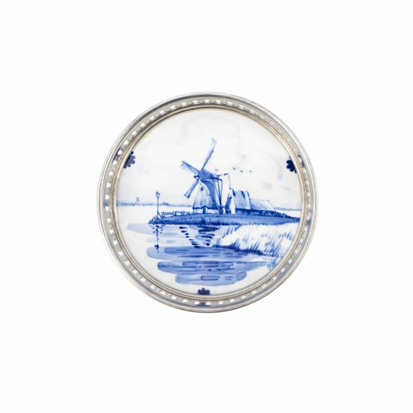 royal delft Onderzetter molen