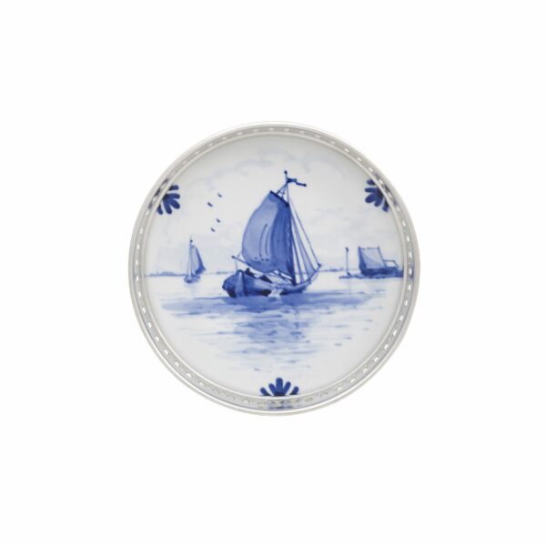 royal delft Onderzetter schip