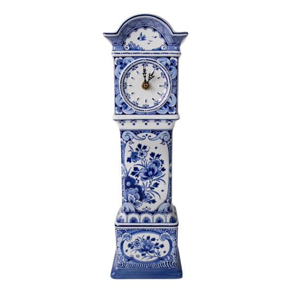 royal delft Pendule bloem