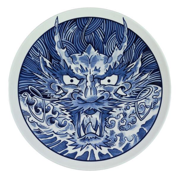 royal delft Plate Water Dragon