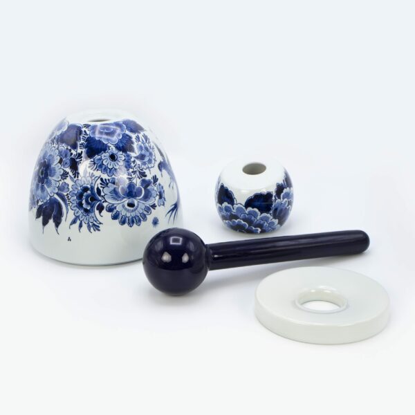 Royal Delft Proud Mary Cobalt Flower