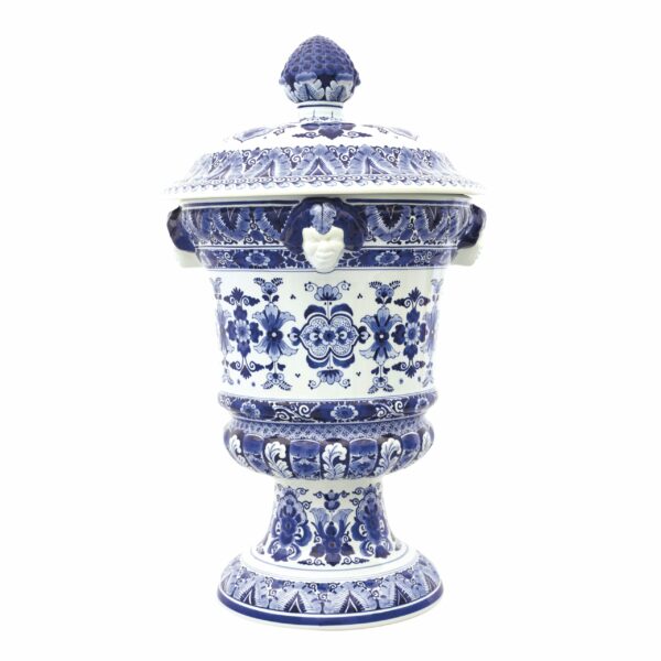 royal delft Satervaas bloem