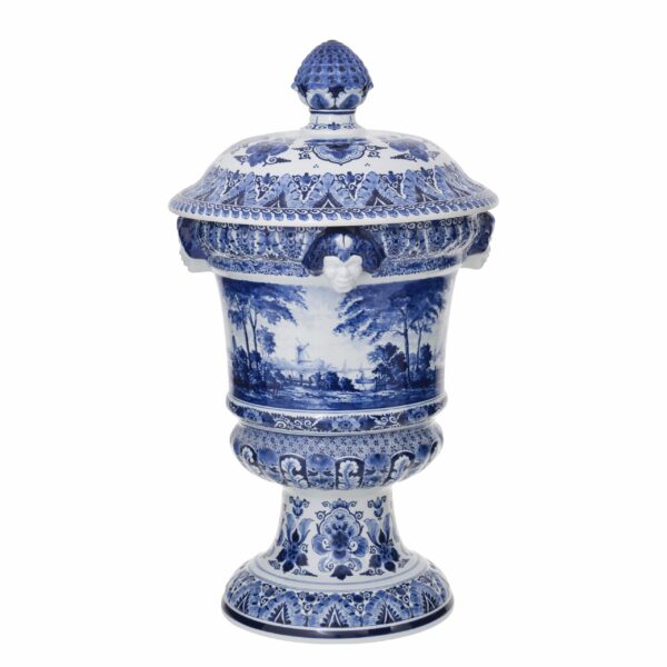 royal delft Satervaas landschap