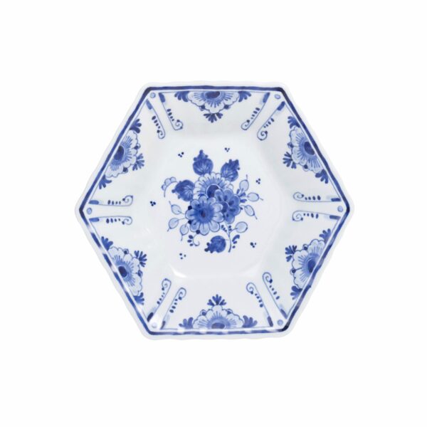 royal delft Schaal 6-kant