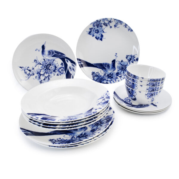 royal delft Servies set coupe 16-delig
