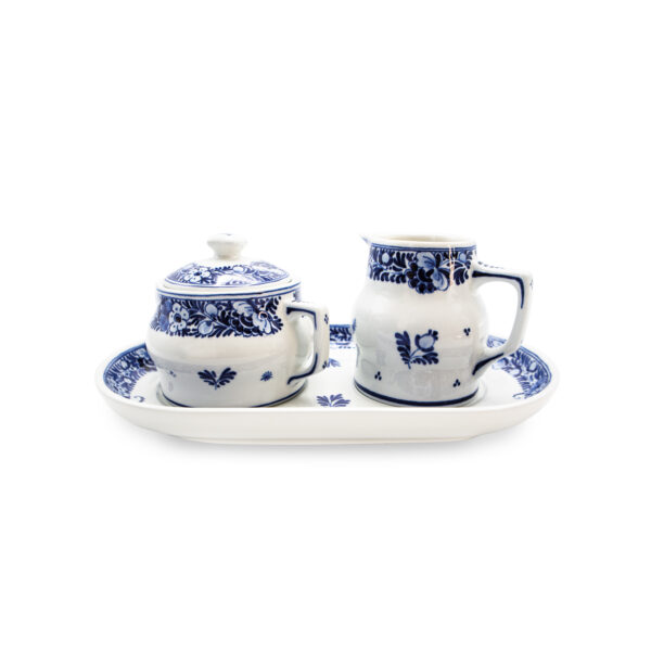 royal delft Suiker & Room set