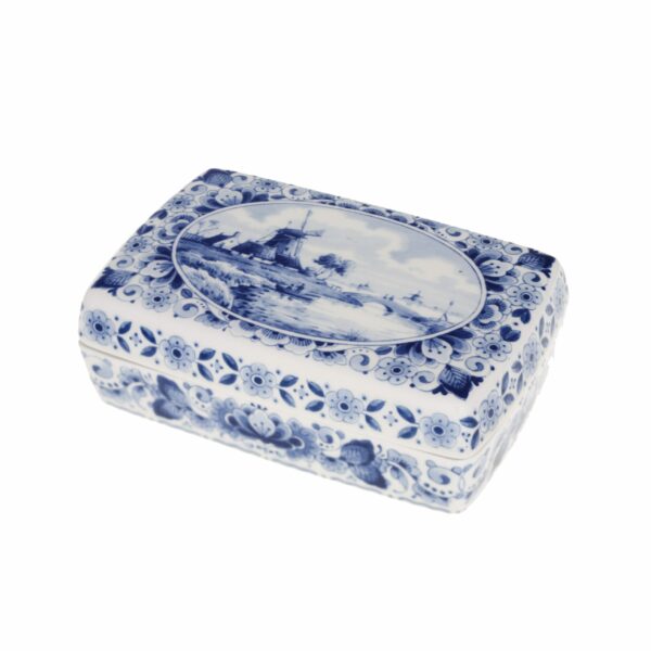 royal delft Tafeldoos molen