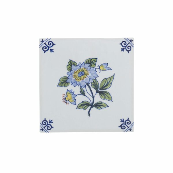 royal delft Tegel bloem