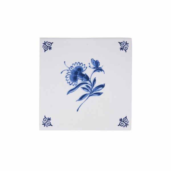royal delft Tegel bloem