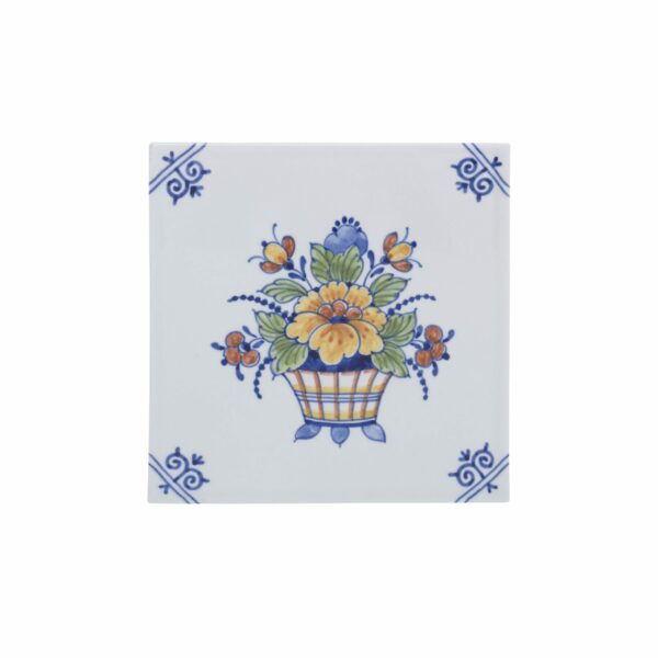 royal delft Tegel bloemenmand