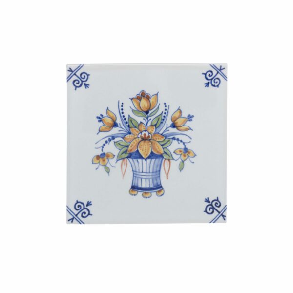 royal delft Tegel bloemenmand