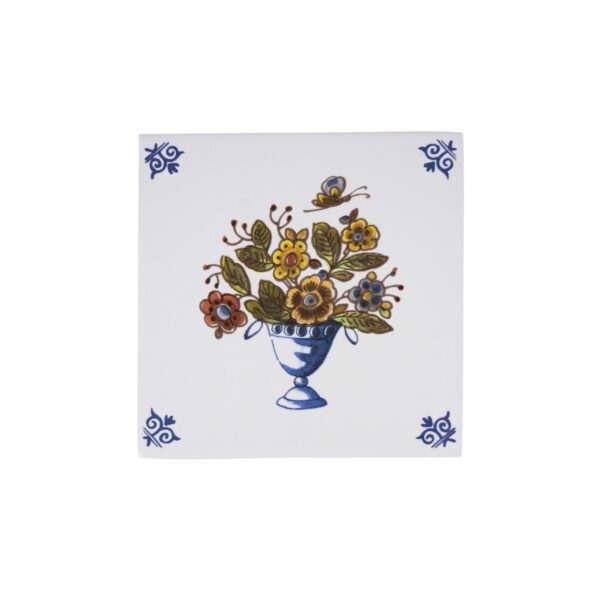 royal delft Tegel bloemenmand