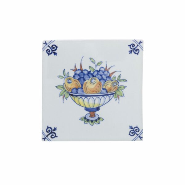 royal delft Tegel fruitmand