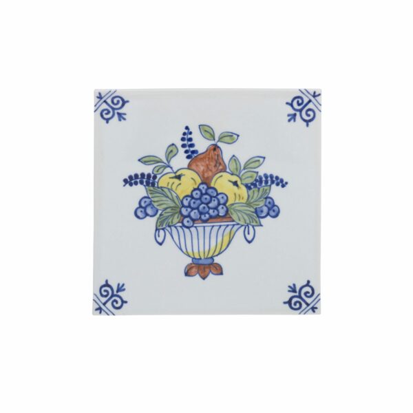 royal delft Tegel fruitmand