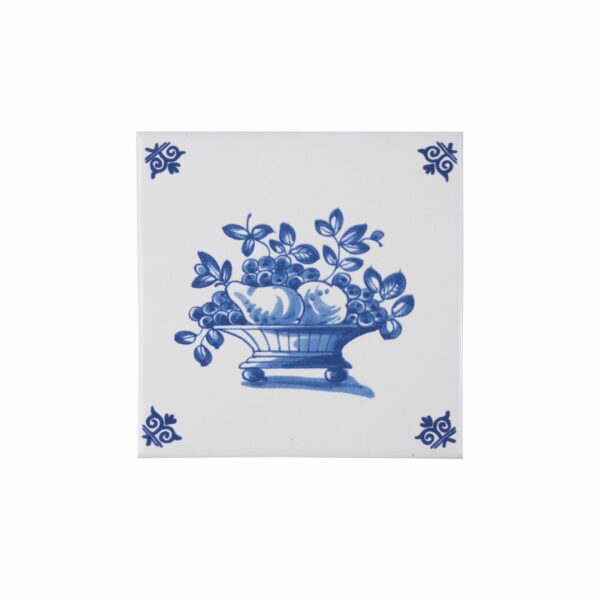 royal delft Tegel fruitmand