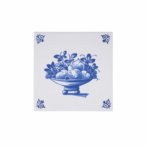 royal delft Tegel fruitmand