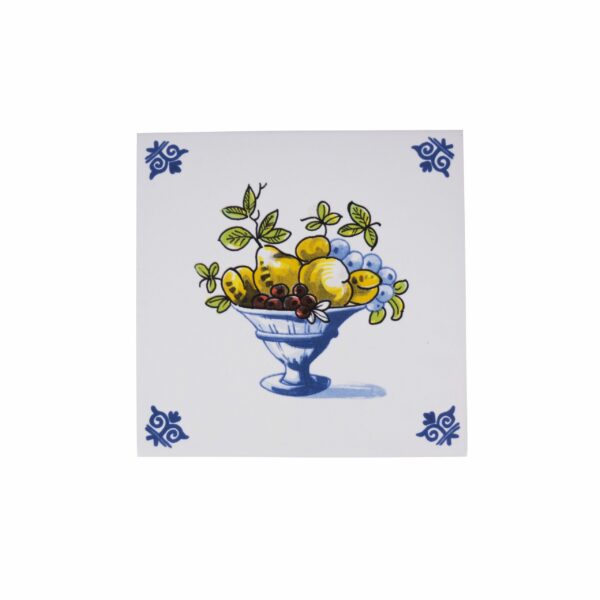 royal delft Tegel fruitmand