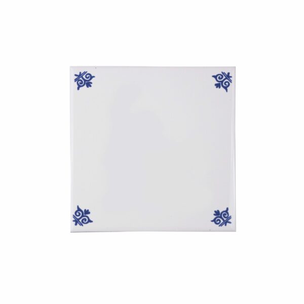 royal delft Tegel hoekdecoratie