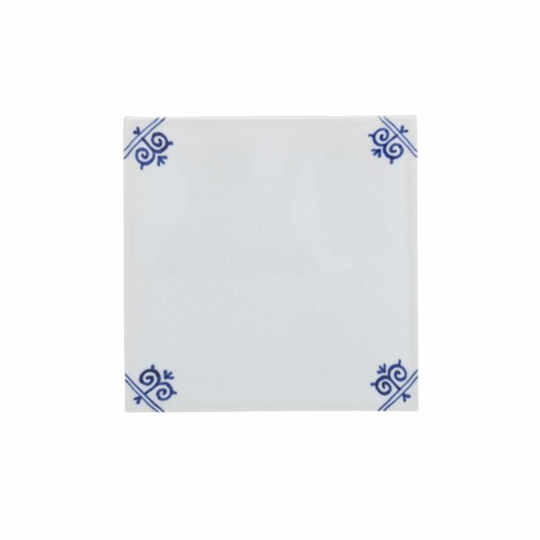 royal delft Tegel hoekornament
