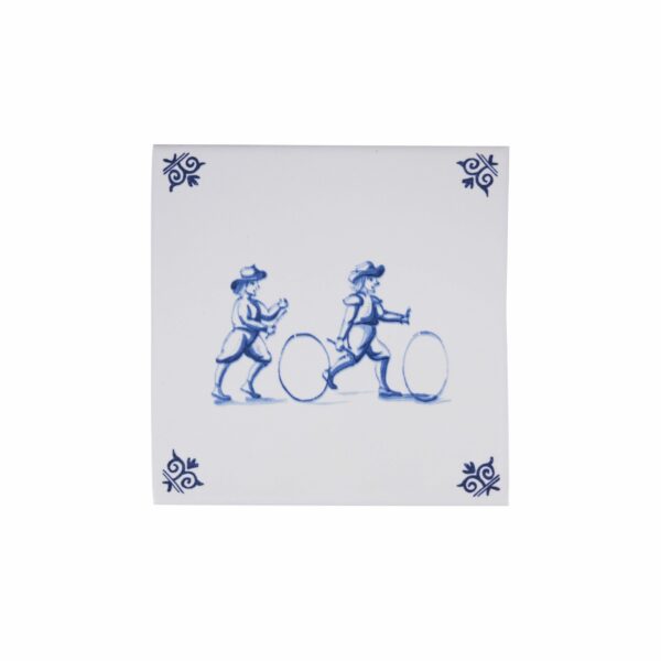 royal delft Tegel hoepelen