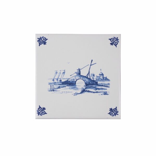 royal delft Tegel landschap