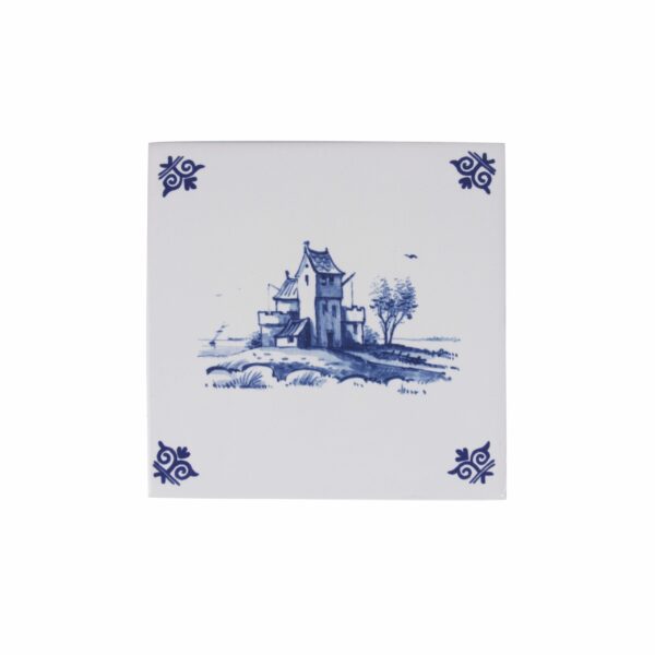 royal delft Tegel landschap