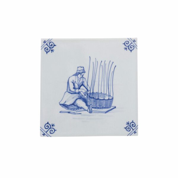 royal delft Tegel mandenmaker