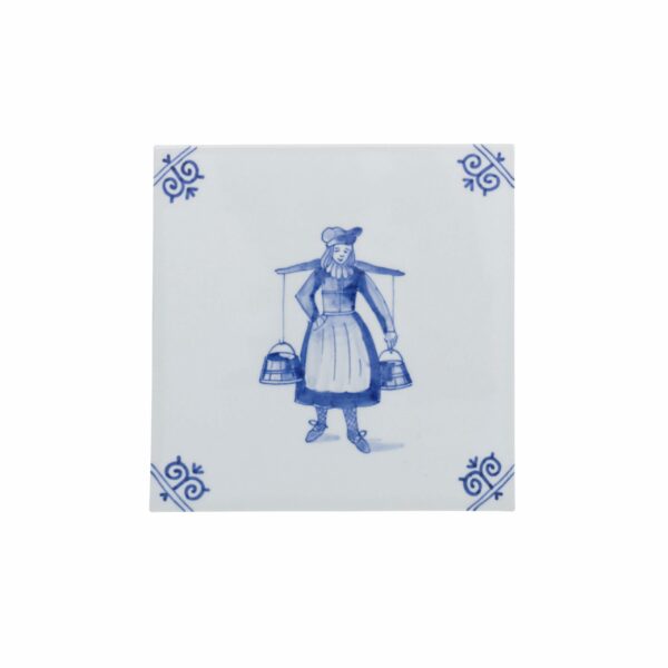 royal delft Tegel melkmeisje