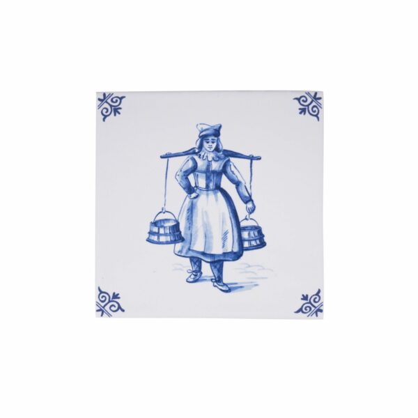 royal delft Tegel melkmeisje