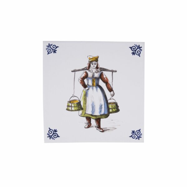 royal delft Tegel melkmeisje