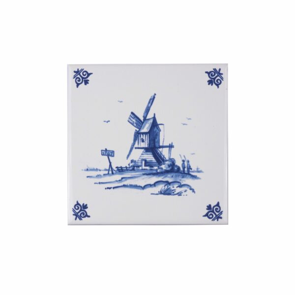 royal delft Tegel molen