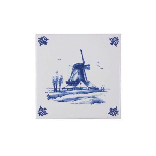 royal delft Tegel molen