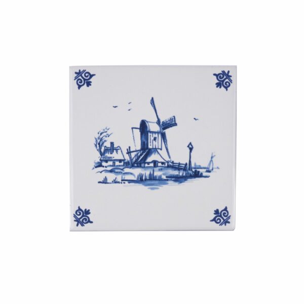 royal delft Tegel molen