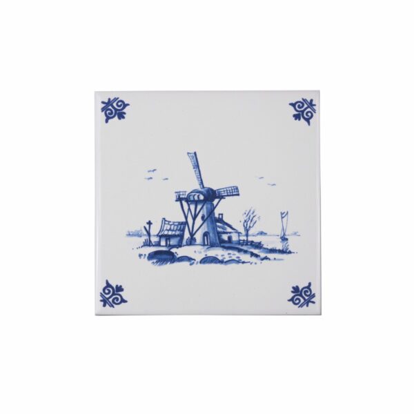 royal delft Tegel molen