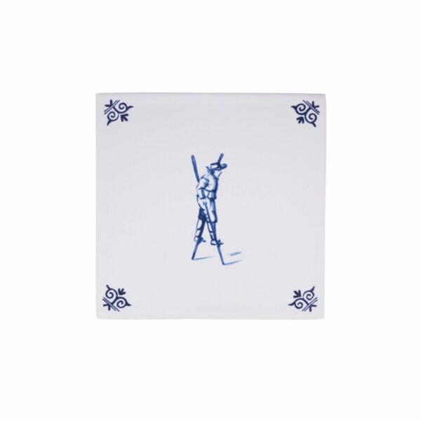 royal delft Tegel stelten lopen