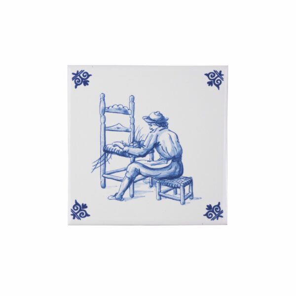 royal delft Tegel stoelenmatter