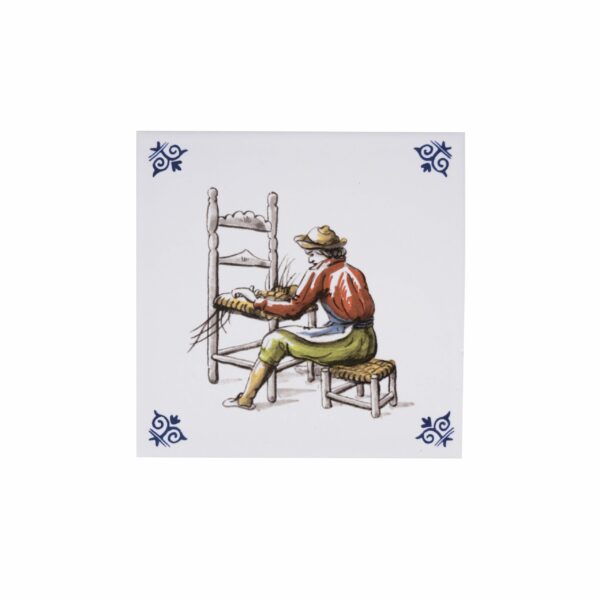 royal delft Tegel stoelenmatter