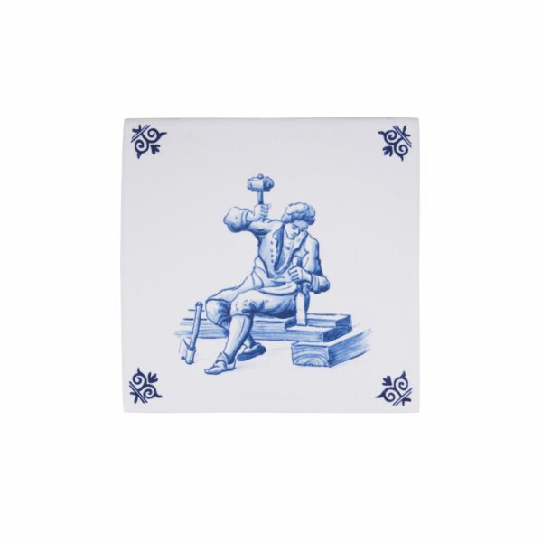 royal delft Tegel timmerman