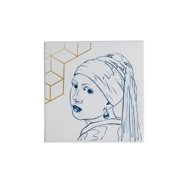 royal delft Tegel Vermeer Meisje met de Parel