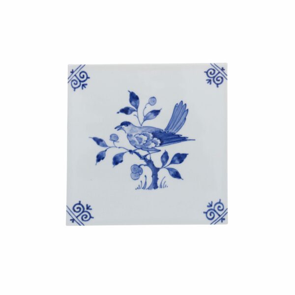 royal delft Tegel vogel