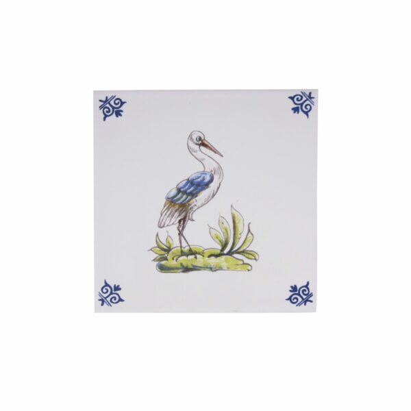 royal delft Tegel vogel