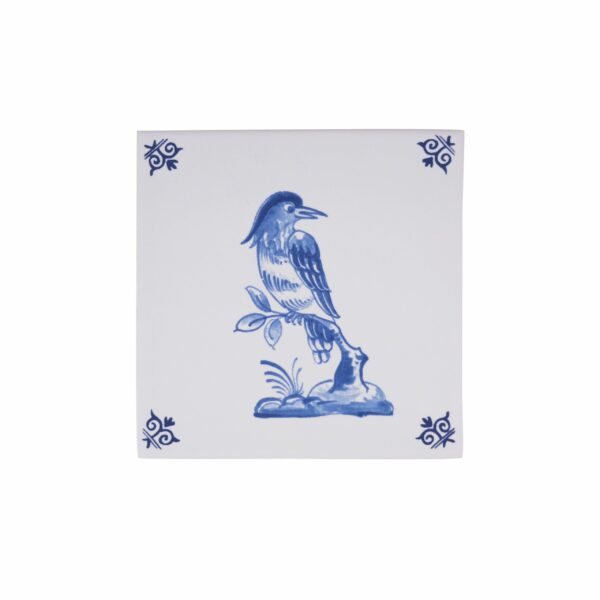 royal delft Tegel vogel