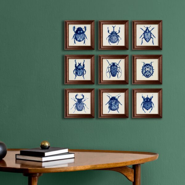 Royal Delft Tegellijst Donker