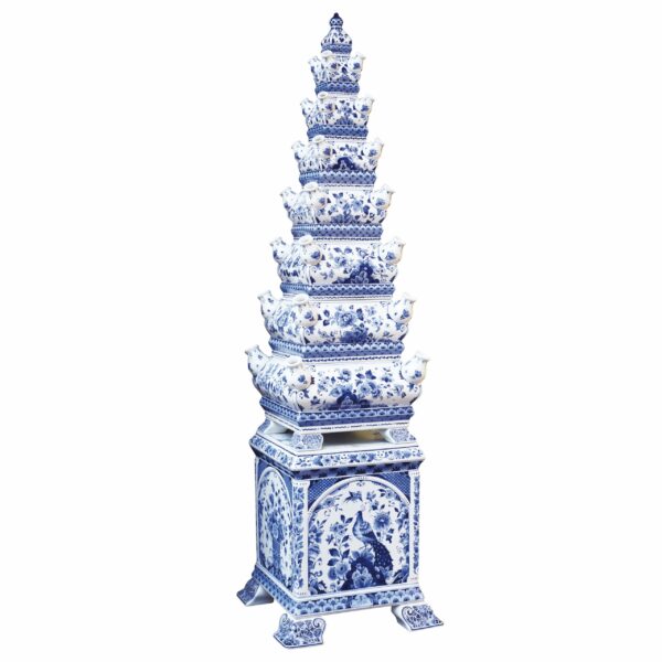 royal delft Tulpenvaas piramide