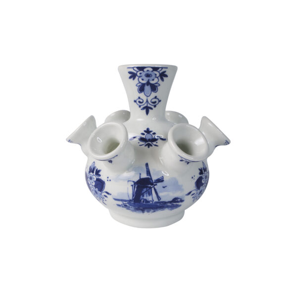 royal delft Tulpenvaas rond molen klein
