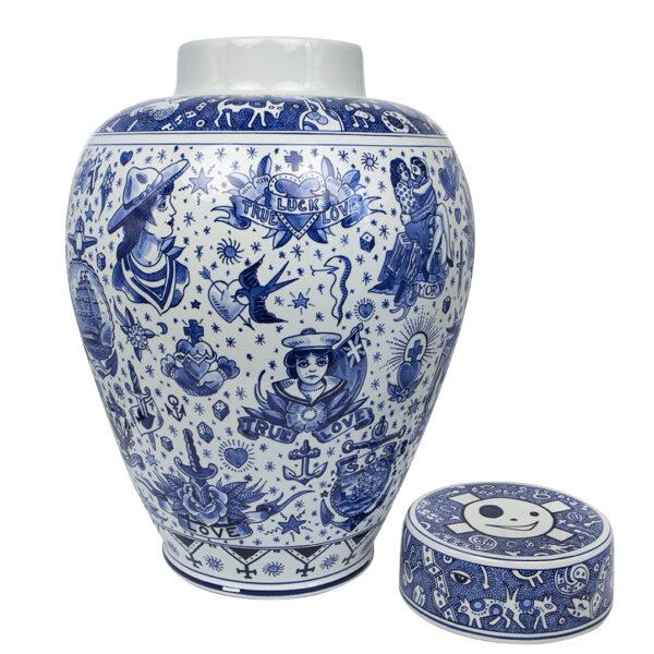 Royal Delft Vaas True Love